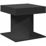  Stolić za kavu LED crni 50x50x45 cm od konstruiranog drva | shoptok.hr