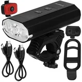 LED svjetlo za bicikl od 1300lm + stražnje svjetlo