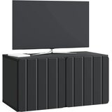 TV ormar za zid 59,5 x 31 x 30 cm Crna Konstruirano drvo | Eponuda.com