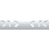  Sollux SL.0333 - Reflektorsko svetlo RING 6L 6xGU10/10W/230V belo | Eponuda.com