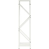  Stalak za drva bijeli 34x25x100 cm Hladno valjani čelik | shoptok.hr