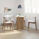  Blagovaonski stol Artisan hrast 80x80x75 cm izrađeno drvo | shoptok.hr