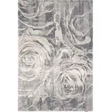 Siva volnena preproga 133x190 cm Ros –