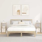  Noćni ormarić s ladicama 2 pcs Sonoma hrast 30,5 x 27 x 59,5 cm | Eponuda.com