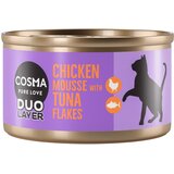  Varčno pakiranje: Cosma DUO Layer 24 x 70 g - Piščančji mousse s koščki tune | shoptok.hr