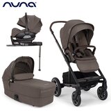 Nuna® dječja kolica 4u1 mixx™ next + arra™ flex chestnut + isofix baza next | shoptok.hr