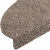  Prostirke za stepenice, samoljepljive, 5 kom, 65x21x4 cm, bež, poluokrugle, velike | shoptok.hr