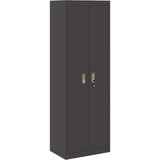 Ormarić Omarica za shranjevanje 2 pcs Črna 60 x 40 x 180 cm Jeklo, (5000152684) | Shoptok.si
