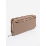 Shelvt Beige large women's wallet | shoptok.hr