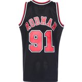 Mitchell & Ness Majica 'Dennis Rodman' crvena / crna / bijela | shoptok.hr