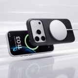 Benks Magnetic Vita Pro silikonska maskica za iPhone 17 Pro Max narančasta (gumb za upravljanje kamerom) | shoptok.hr