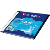 Verbatim CD-R 43347 Single Slim, Omot, Extra Protection 700MB 52x disk | ePonuda.com