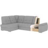 ELTAP Rjava žametna raztegljiva/s prostorom za shranjevanje kotna sedežna garnitura (levi kot/v obliki črke L) Sado – | Shoptok.si