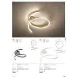  Redo 01-4010 - LED prigušiva stropna svetiljka SCROLL LED/38W/230V bela | Eponuda.com
