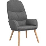  Stol za sproščanje s stolčkom svetlo sivo blago, (20821702) | Shoptok.si