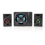 Oem Nedis, Gaming zvočni sistem 2.1 s svetlečo diodo in napajalnikom USB, Črna, (5000250530) | Shoptok.si