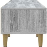 TV ormar 147 x 34,5 x 30 cm Siva Sonoma Konstruirano drvo | Shoptok.si