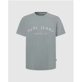 PepeJeans Majice s kratkimi rokavi PM509628 ALDRIDGE Siva