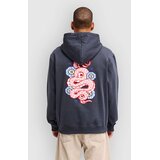 Rvca Dalas Snake Hoodie garage blue | Shoptok.si