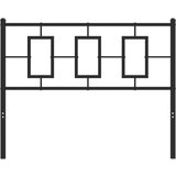  Kovinsko posteljno vzglavje črno 107 cm, (21142929) | Shoptok.si