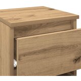  Noćni ormarići 2 kom boja hrasta 30x30x40 cm konstruirano drvo | shoptok.hr