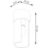 Nice Lamps Bela stropna svetilka Aurea – | Shoptok.si