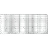  Gabion s žicom debljine 5 mm i mrežom 5x10 cm 250x10x100 cm | shoptok.hr