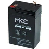 akumulatorska baterija MKC645, 6V, 4.5Ah, Crna