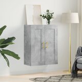  Zidni ormarić siva boja betona 69,5x34x90 cm konstruirano drvo | shoptok.hr