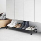 YAMAZAKI Crni metalni stalak za cipele 83,5x14,5x27,5 cm Tower – | shoptok.hr