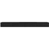  Ladice za krevet crna 200x36 5x16 5 cm konstruirano drvo | shoptok.hr