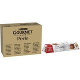 MEGA pakiranje Gourmet Perle 96 x 85 g - Perle 96 x 85 g Pačetina, janjetina, piletina, puretina u umaku + Mousse Govedina 12 x 57 g Cijene