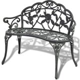  Klupa 100 cm od lijevanog aluminija zelena Cijene