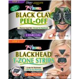 Montagne Jeunesse (7th Heaven) Montagne Jeunesse maska in obliži za obraz - Black Clay Peel-Off / Blackhead T-Zone Strips | Shoptok.si