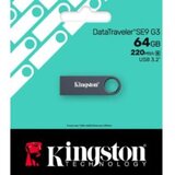 Kingston FD 64GB USB 3.0Eco-pack, R:220Mb/s; W:100Mb/s3.1 / 3.2 Gen. 1 | Eponuda.ba