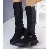 Gemre Black insulated boots Leale | Shoptok.si