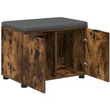  Klupa za hodnik s jastukom Dimljeni Hrast 60 x 38 x 46 cm | Eponuda.ba