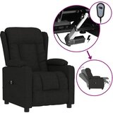 Maison Chic Električni naslanjač - Relax naslanjač črno blago, (22061082) | Shoptok.si