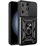 INORCO Za Tecno Spark 10 Pro PC+TPU telefonska torbica proti praskam, drsna zaščita leč, pokrov na stojalu, (22033323) Cene