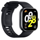Redmi Watch 4, crni 1.97″ ekran, metalno kućište, Bluetooth pozivi, GNSS sistem | Eponuda.ba