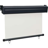 vidaXL Balkonska stranska tenda 80x250 cm krem | Shoptok.si