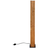  Stoječa svetilka z lesenim senčilom v črni in naravni barvi (višina 121 cm) Karuni – | Shoptok.si