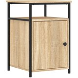 Maison Chic Nočna omarica - Nočna miza sonoma hrast 40x42x60 cm inženirski les, (21690592) | Shoptok.si