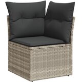  7-dijelni set vrtnih sofa svjetlosivi od poliratana | shoptok.hr