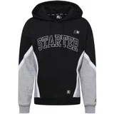 Starter Black Label Sweater majica siva melange / crna / bijela