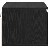  Wall-mounted noćni ormarić 2 pcs Crni hrast 50 x 36 x 30 cm | shoptok.hr
