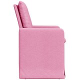  Trpezarijske stolice 2 pcs Ružičasta 57 x 67 x 98 cm tkanina | shoptok.hr