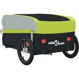 Prikolica Kolesarska prikolica črna in zelena 45 kg železo | Shoptok.si
