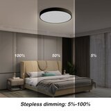  Brilagi-LED prigušiva svetiljka POOL SMART LED/48W/230V 40 cm Wi-Fi Tuya+daljinski crna | Eponuda.com