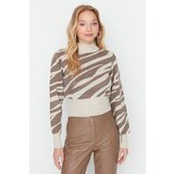 Trendyol Ženski džemper Zebra Patterned | Eponuda.ba